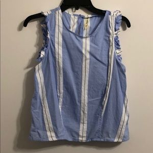 Ruffle Sleeve Tank Top